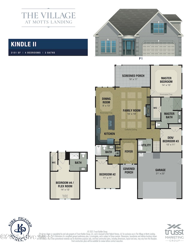449 Motts Forest Rd Unit 64R, Wilmington, NC 28412 - view of home floor plan
