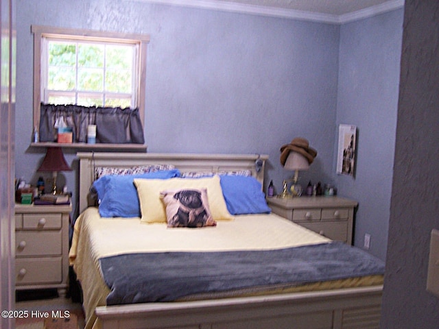 206 Community Rd, Eagle Springs, NC 27242 - bedroom featuring ornamental molding