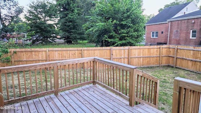 702A Richardson St # A, Elizabeth City, NC 27909 - wooden terrace featuring a fenced backyard