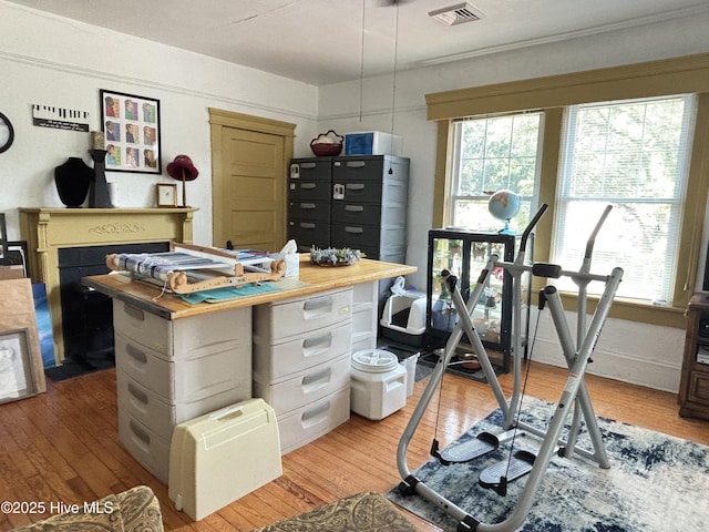 124 W Main St, Woodland, NC 27897 - office space with light wood-style floors and plenty of natural light