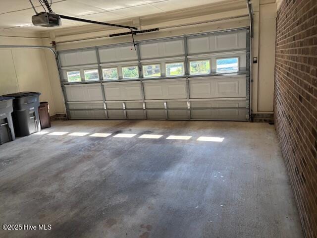 2904 Jason Dr, Rocky Mount, NC 27803 - garage featuring a garage door opener