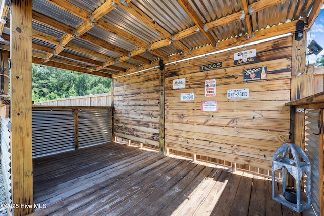 125 Trellis Ln, Vanceboro, NC 28586 - view of wooden terrace