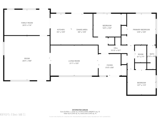 916 Corbitt Dr, Weldon, NC 27890 - view of floor plan / room layout