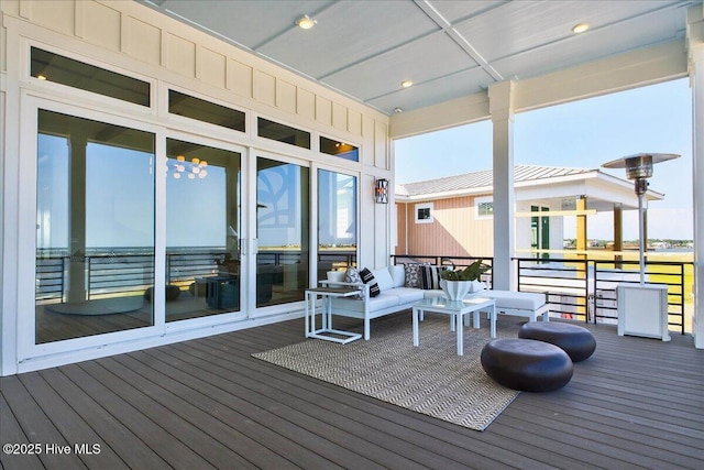 47 Grande View Dr, Ocean Isle Beach, NC 28469 - view of wooden deck