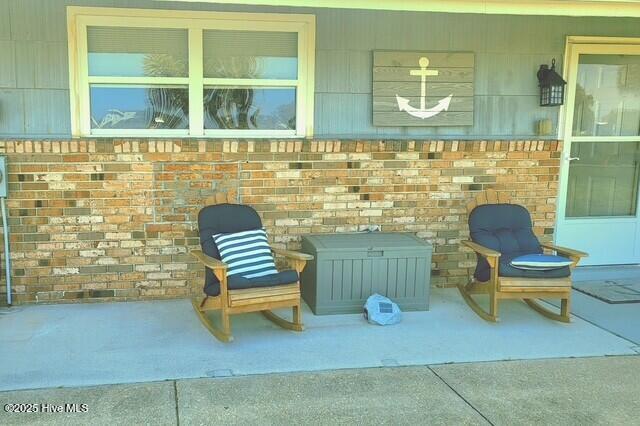 109 Cedar Ln Unit 2, Cedar Point, NC 28584 - view of patio / terrace
