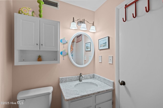 1505 Salter Path Rd Unit 236, Indian Beach, NC 28512 - half bathroom with vanity and toilet