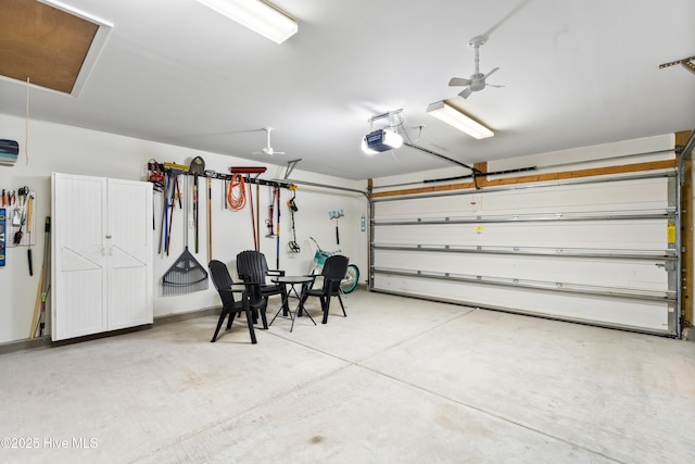 767 Heather Glen Ln, Calabash, NC 28467 - garage featuring a garage door opener