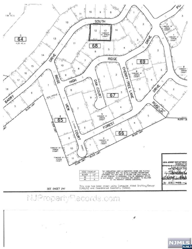 7 N Barry Dr, Vernon NJ, 07422 land for sale