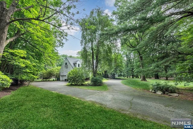 exterior space with a lawn