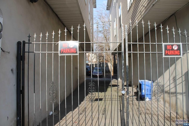 view of gate