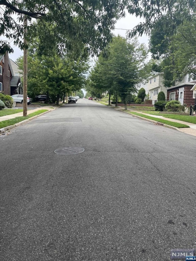 view of road