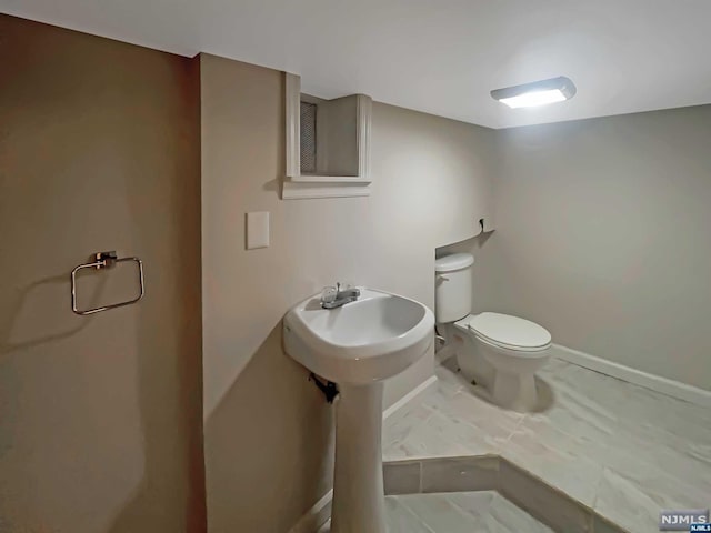bathroom with toilet