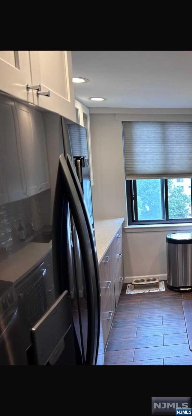 bathroom featuring hardwood / wood-style floors