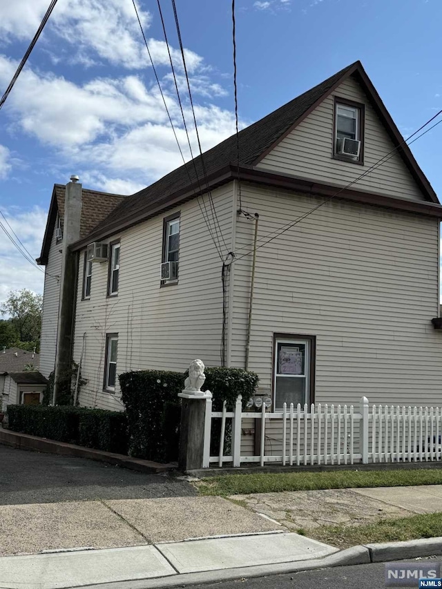 view of property exterior