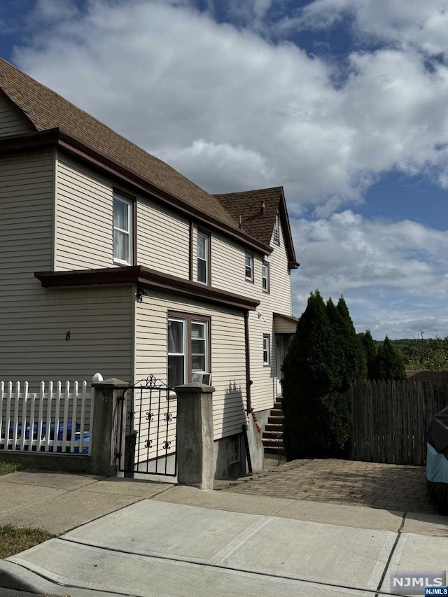 view of rear view of house