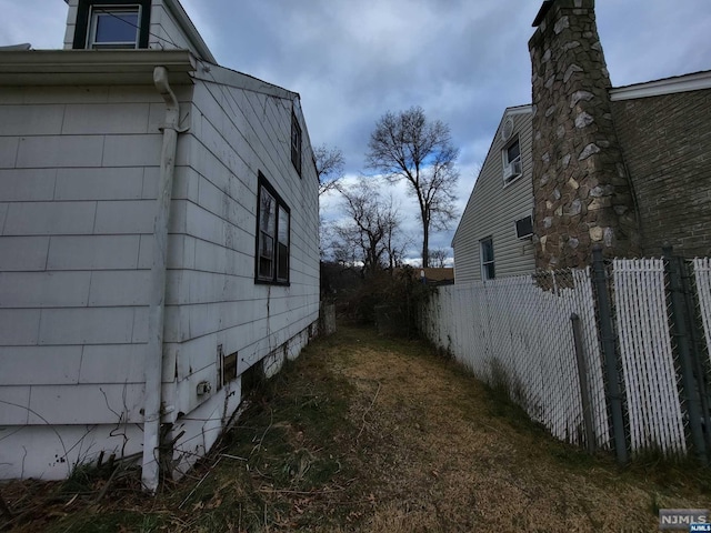 view of home's exterior