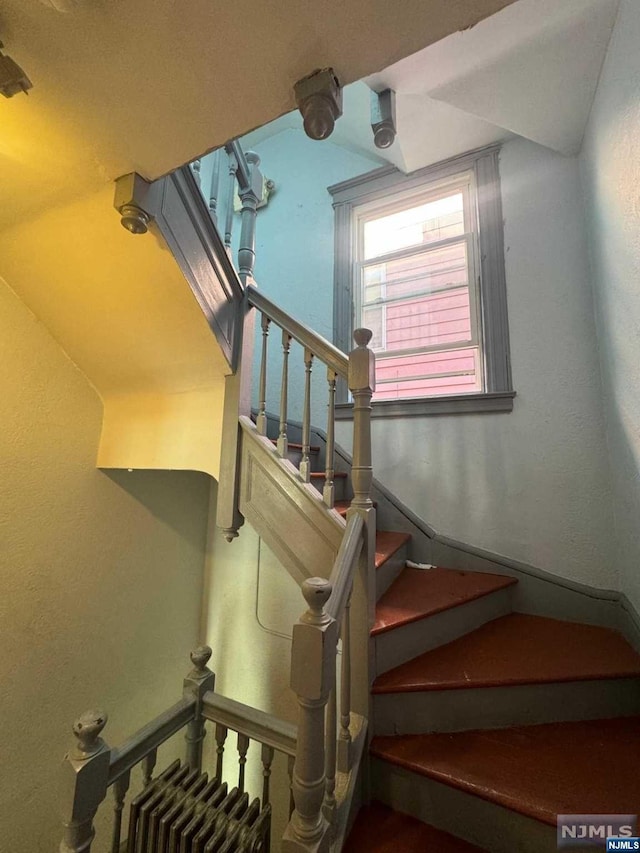 view of staircase