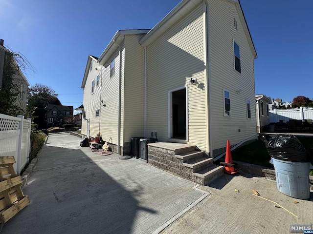 rear view of house with a patio area