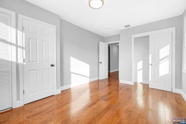 interior space featuring light hardwood / wood-style floors