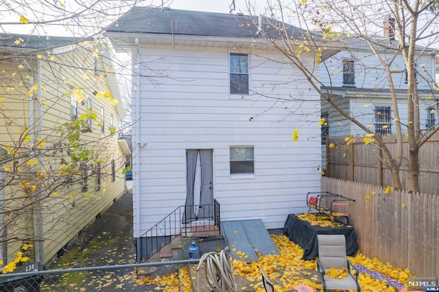 view of rear view of house