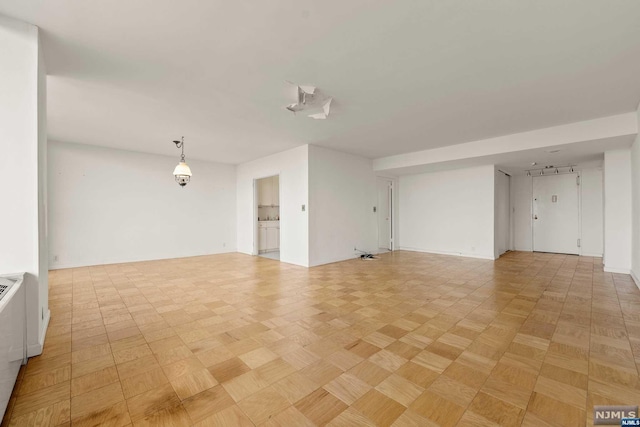 view of unfurnished living room