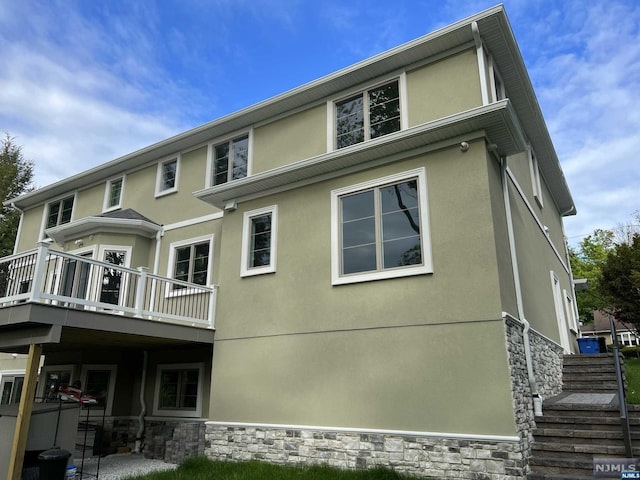 view of rear view of house