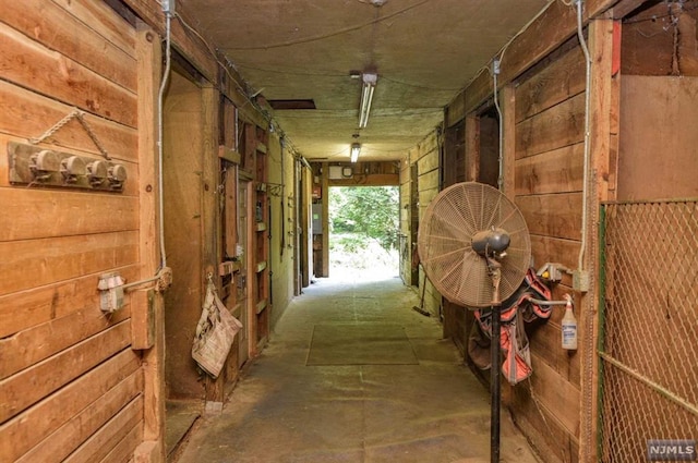 view of horse barn