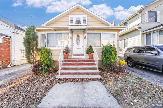 view of bungalow-style home