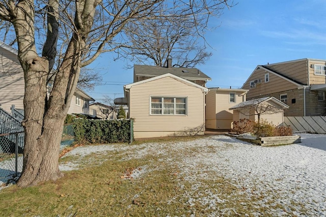 view of rear view of house