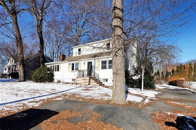 view of front of house