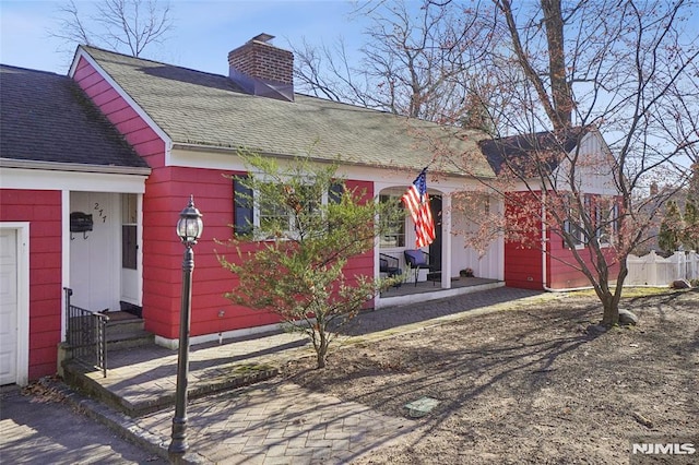 view of ranch-style house