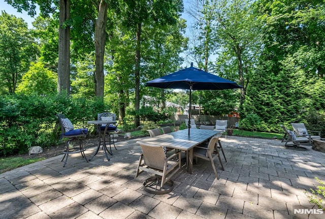 view of patio