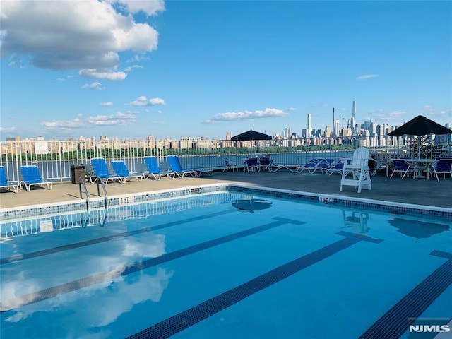 view of swimming pool