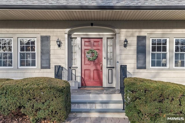 view of property entrance