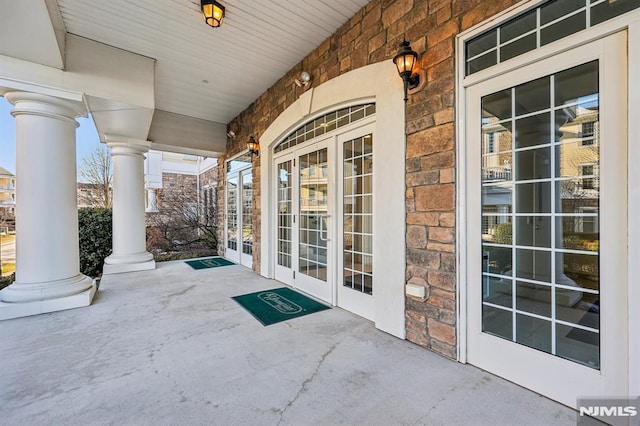 view of patio / terrace featuring a porch