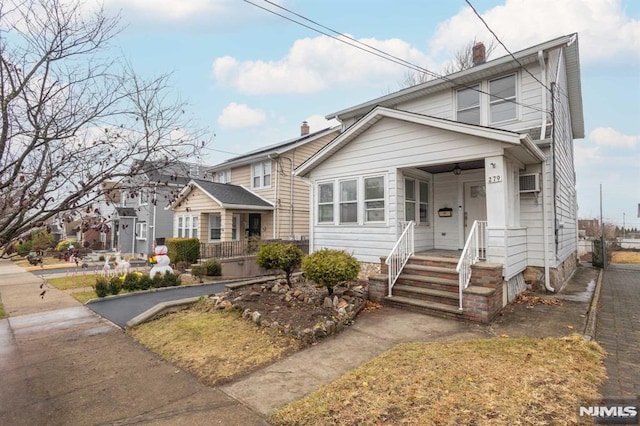 view of bungalow-style house