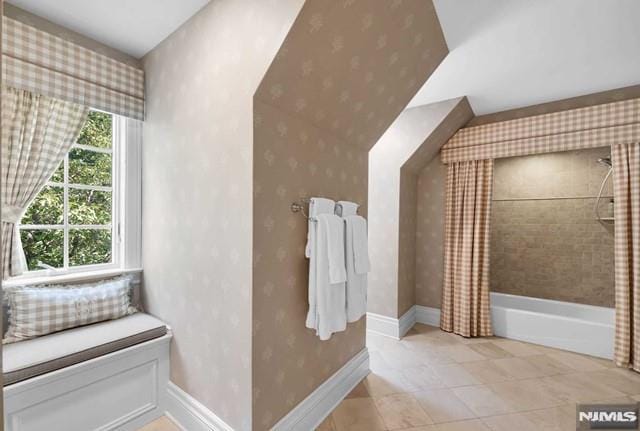 bathroom featuring tile patterned floors