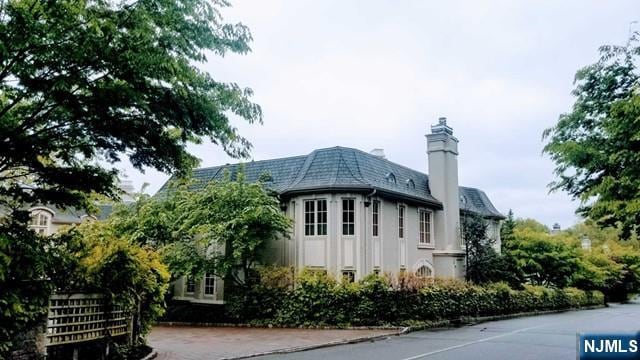 view of rear view of property