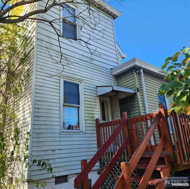 view of rear view of house