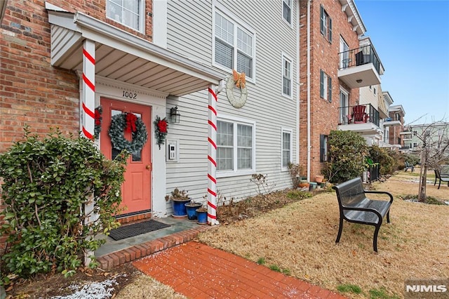 view of entrance to property