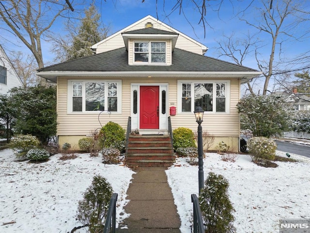 view of bungalow