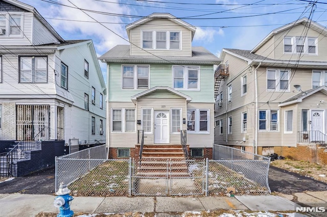 view of townhome / multi-family property