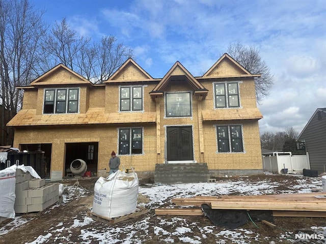 view of property in mid-construction