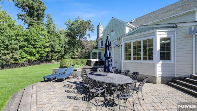 view of patio