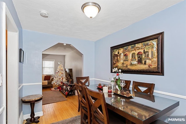 dining room featuring hardwood / wood-style floors