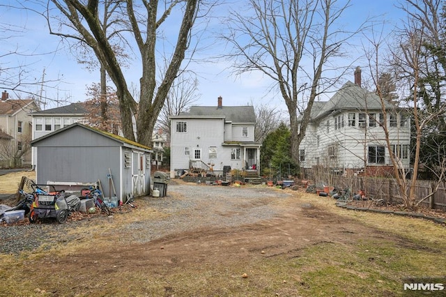 view of rear view of house