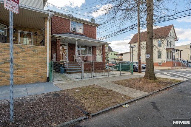 multi unit property featuring covered porch