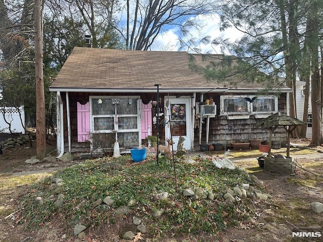 view of bungalow-style home