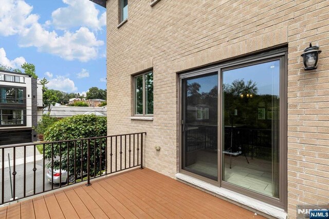 view of deck
