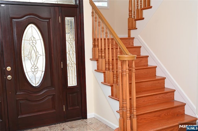 view of foyer